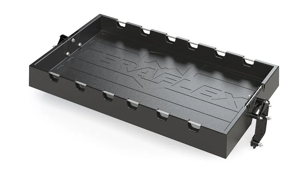 7102000 – TERAFLEX Cargo Carrier, Rack Style OE Roll Bar Mount 75 Pound Capacity 20 Inch Length x 37 Inch Width x 3 I...